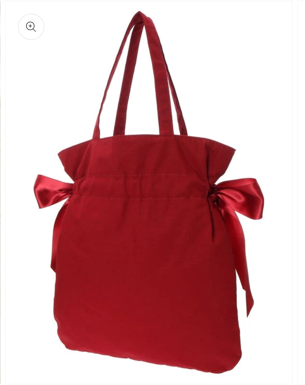 Maison de Fleur Sanrio Bag Hello Kitty Ribbon Tote Bag ( charm not included)