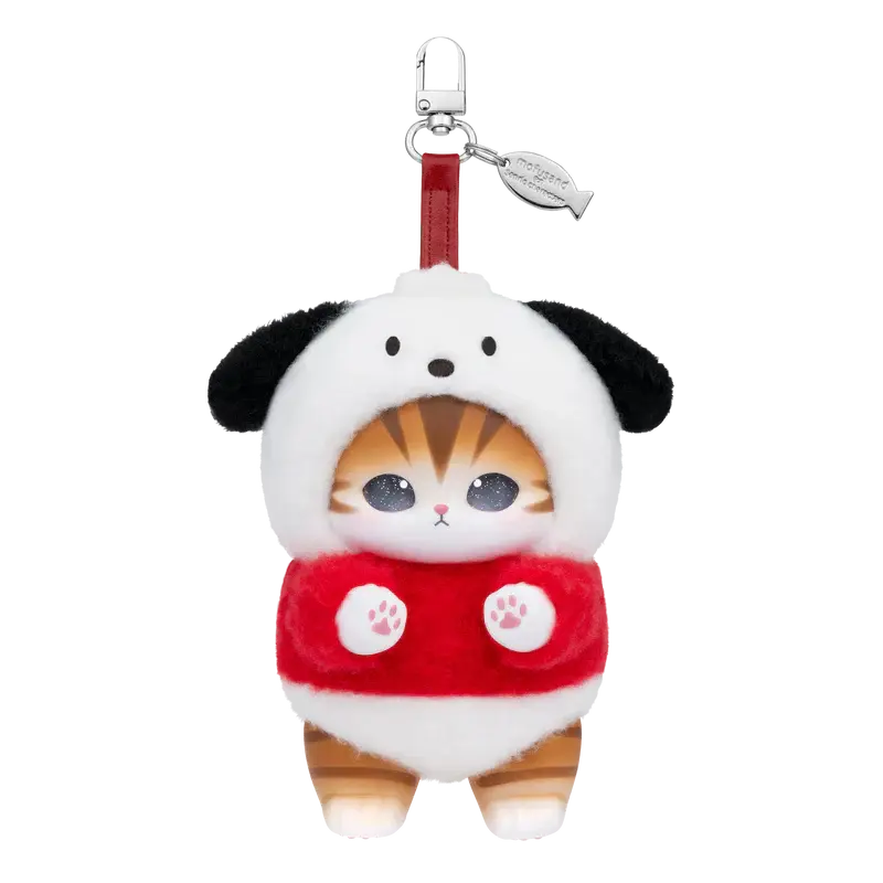 Mofusand X Sanrio Kiramekko Fluffy Kittens Vinyl Keychain ( 1 Blind Box) (PRE-ORDER)