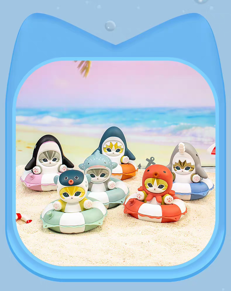 Mofusand Swimming Ring Series (1 Blind Box)