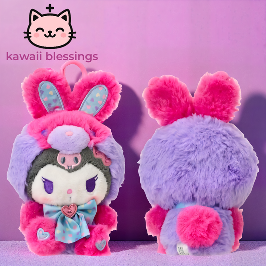 Kuromi Mascot holder (Spring Rabbit)