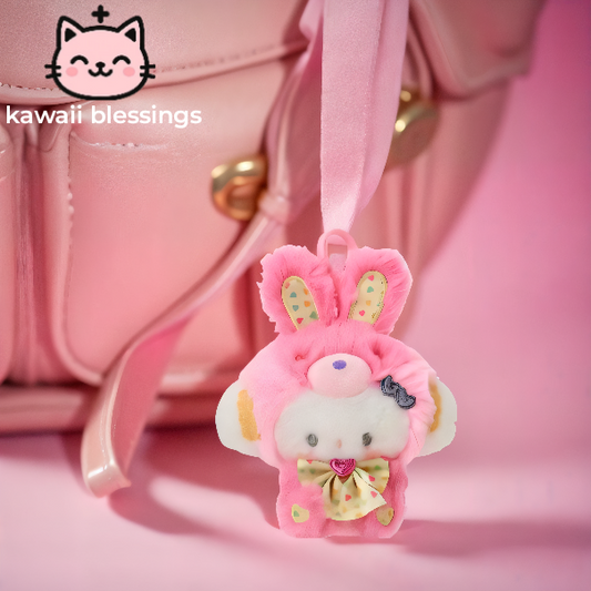 Kogimyun Mascot holder (Spring Rabbit)