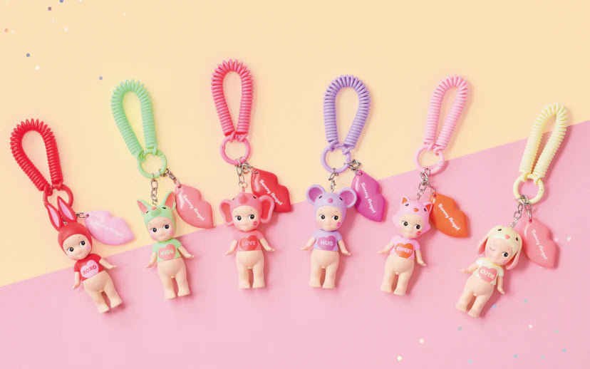 Blind box Sonny Angel mini figure Charm Kiss Kiss Series (1 box) Authentic only full refund if proven fake