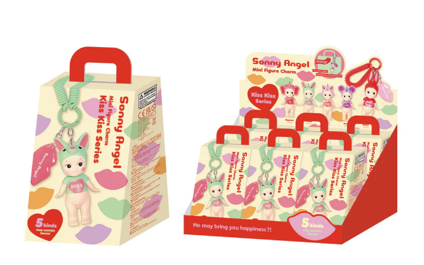 Blind box Sonny Angel mini figure Charm Kiss Kiss Series (1 box) Authentic only full refund if proven fake