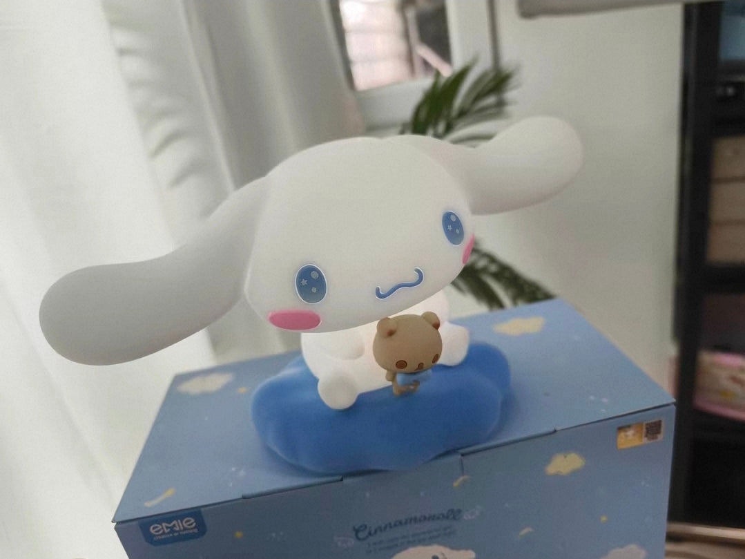 Cinnamoroll Angel Night Light Touch Silicone Lamp USB chargeable