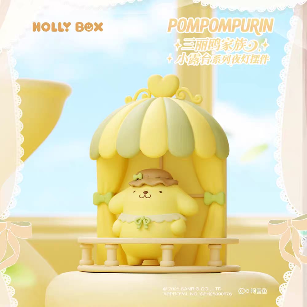 Sanrio Family Small Terrace Series Night Light Magnet Ornament