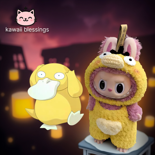 labubu outfits (psyduck) labubu not included
