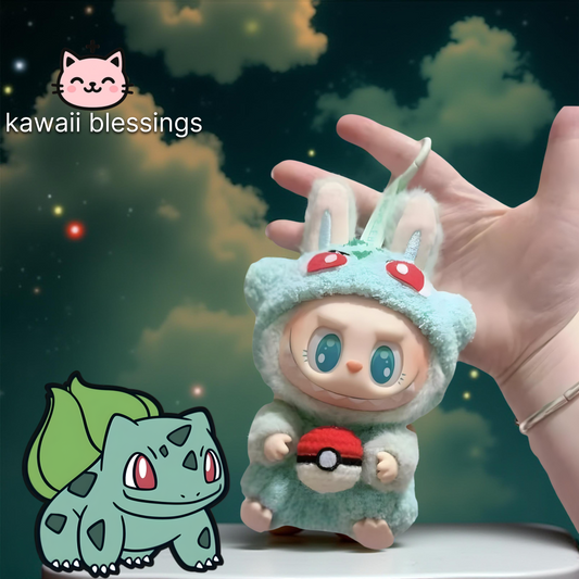 labubu outfits (bulbasaur) labubu not included