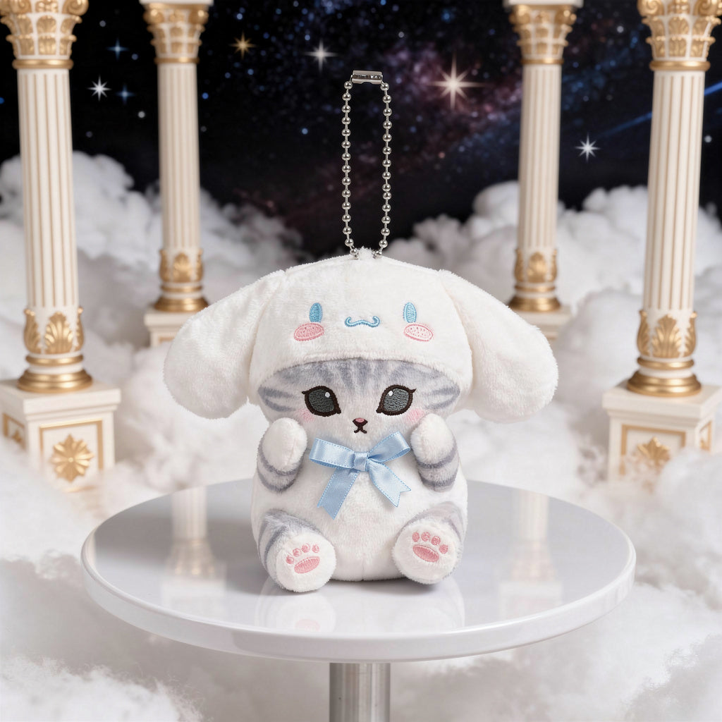 Mofusand x Sanrio Plush Keychain Mini mascot