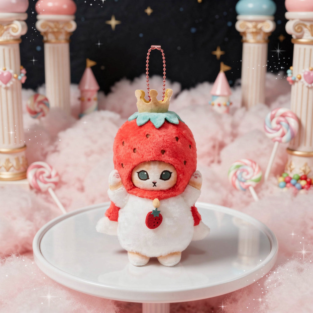 Mofusand x Sanrio Plush Keychain Mini mascot