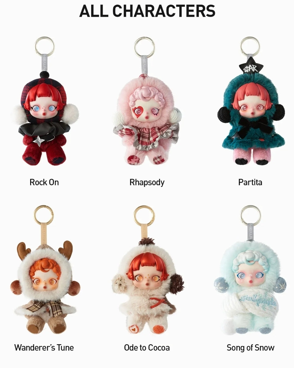 SKULLPANDA Winter Symphony Series Plush( 1 box) Authentic only full refund if proven fake