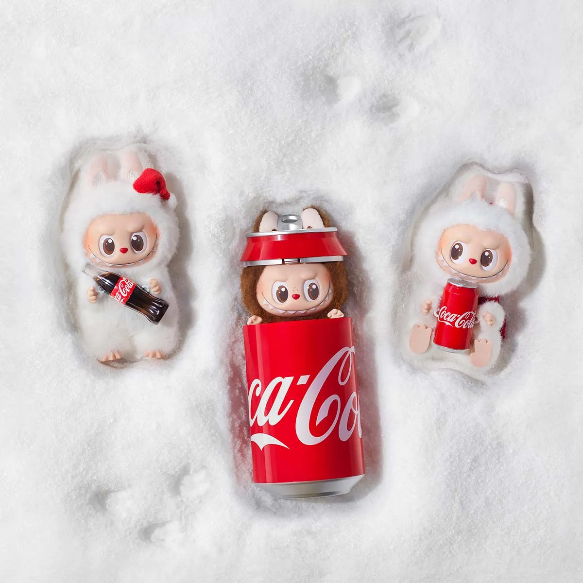 Blind Box POP MART Labubu The Monsters - Coca Cola Series Vinyl Face ( 1 box ) Authentic only full refund if proven fake