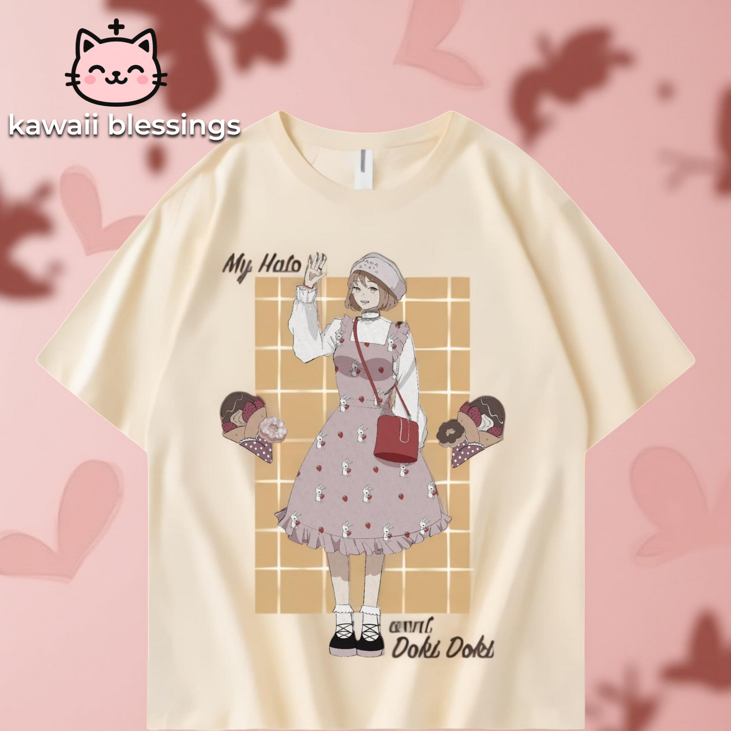 Merch SHIRT "My hato went doki doki"