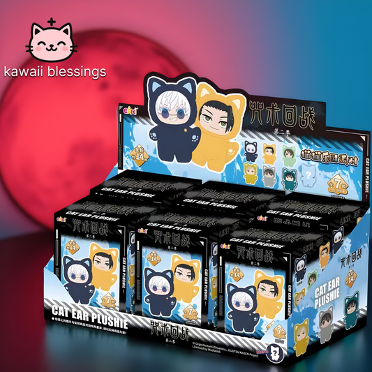 Jujutsu Kaisen Cat Ear Blind Box (Authentic only full refund if proven fake)