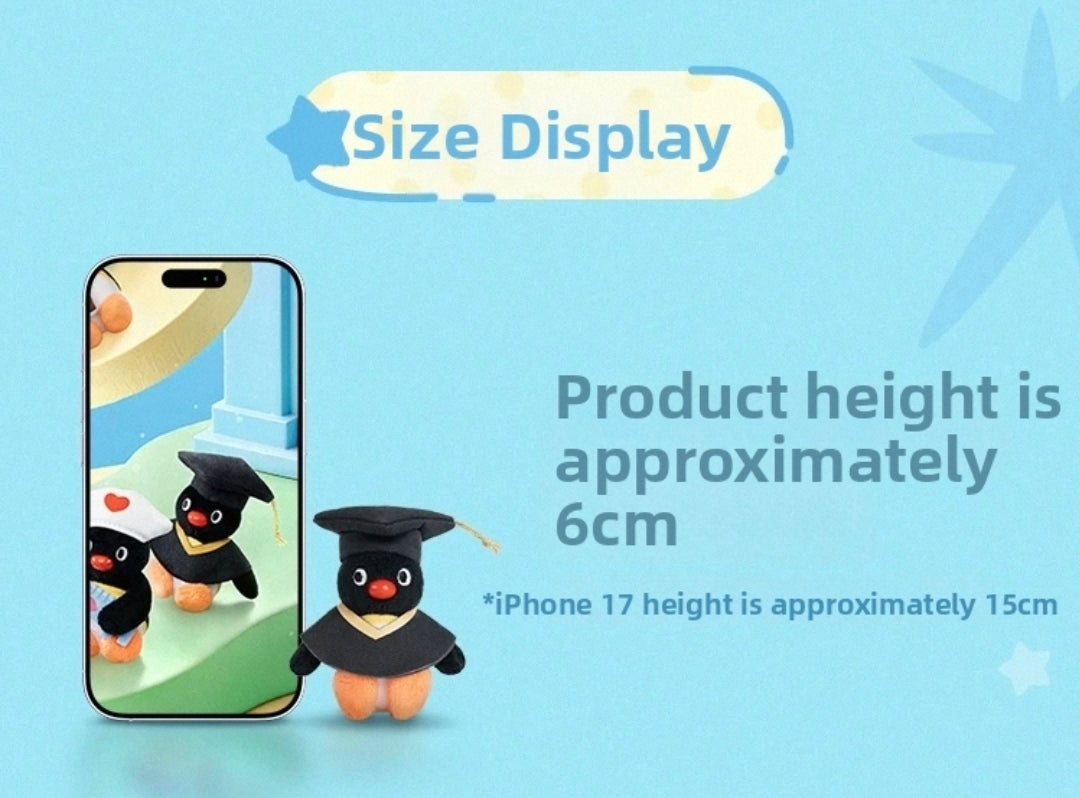 Pingu Gugu Adventure Series Plush Pendant Blind Bag