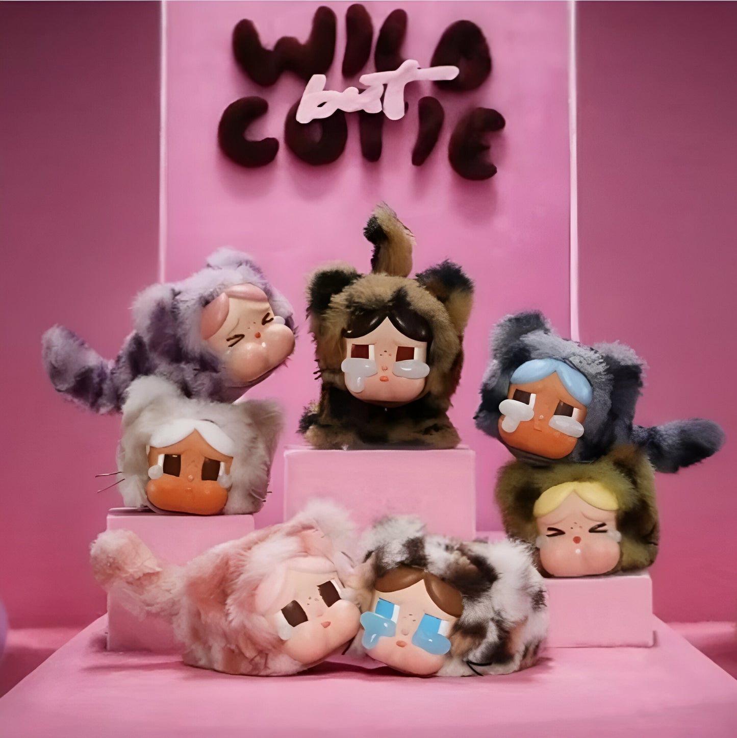 Blind Box POP MART CRYBABY - Wild But Cutie ( 1 box ) Authentic only full refund if proven fake