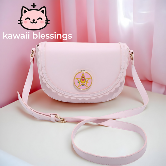 Pretty Guardian Sailor Moon Crystal Star Compact Crossbody Bag