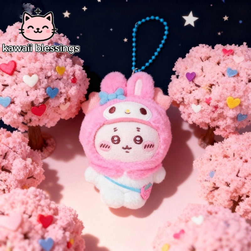 (Sanrio x Chiikawa) Mascot Holder Plush