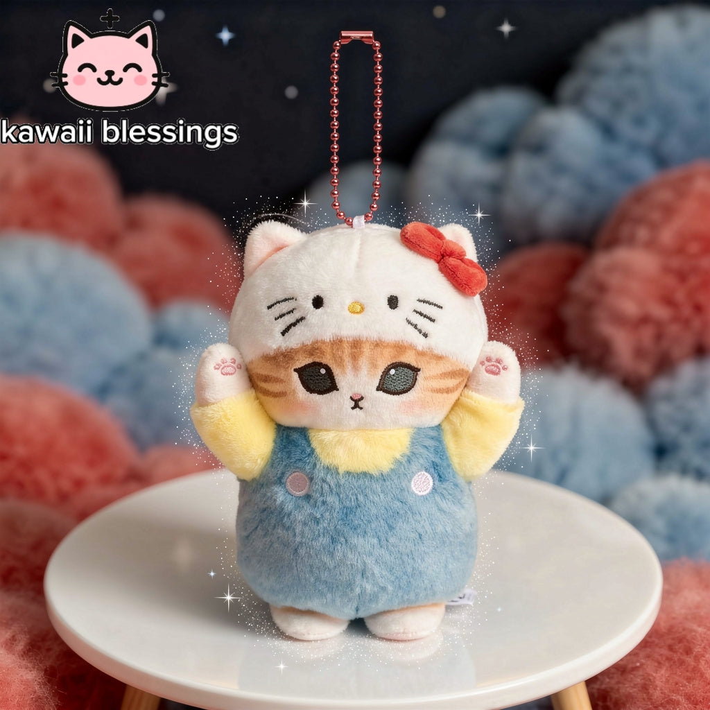 Mofusand x Sanrio Plush Keychain Mini mascot