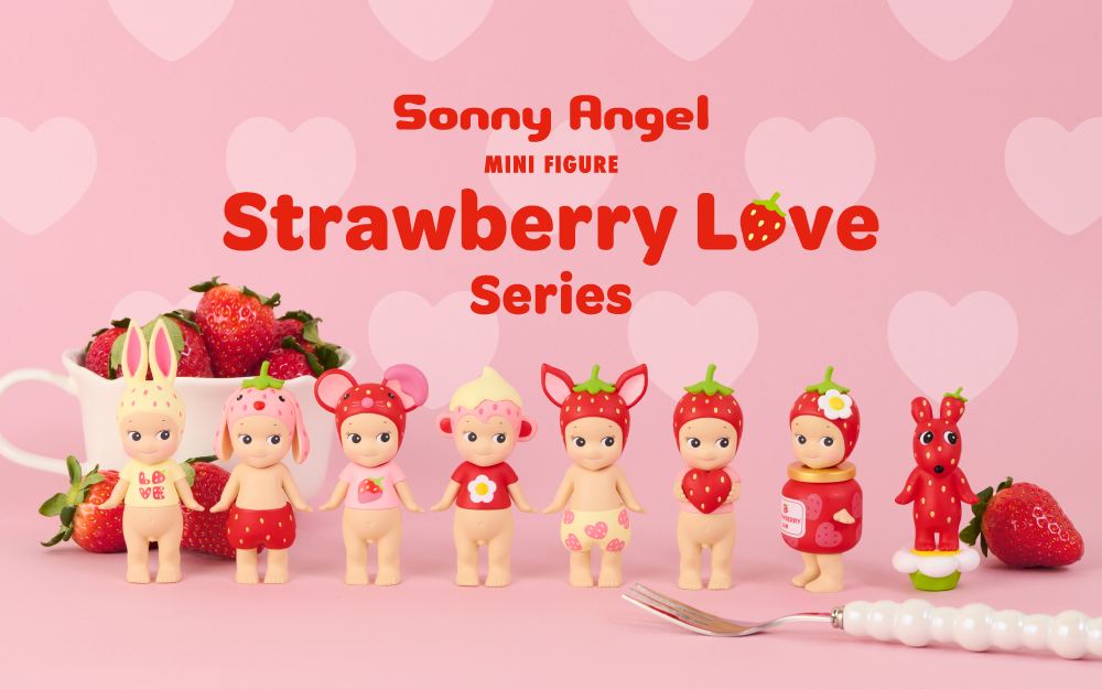 Sonny angel Strawberry Love Series (1 blind box)