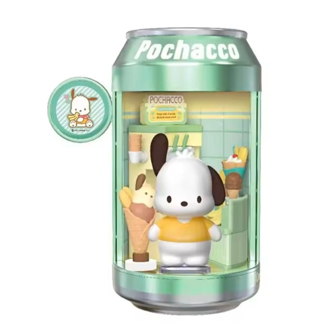 Official Sanrio Soda Can Dessert Shop ( 1 Blind Box)