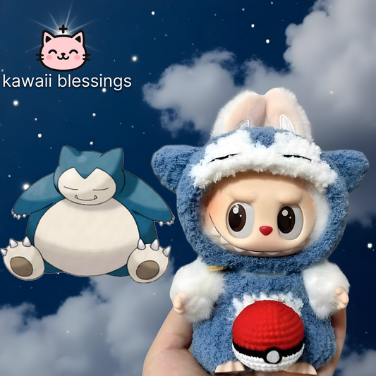 labubu outfits (snorlax) labubu not included