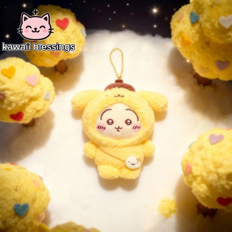 (Sanrio x Chiikawa) Mascot Holder Plush