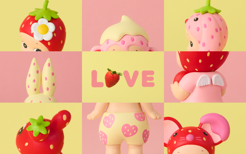 Sonny angel Strawberry Love Series (1 blind box)