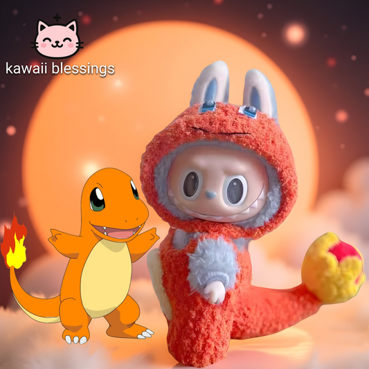 labubu outfits (charmander) labubu not included