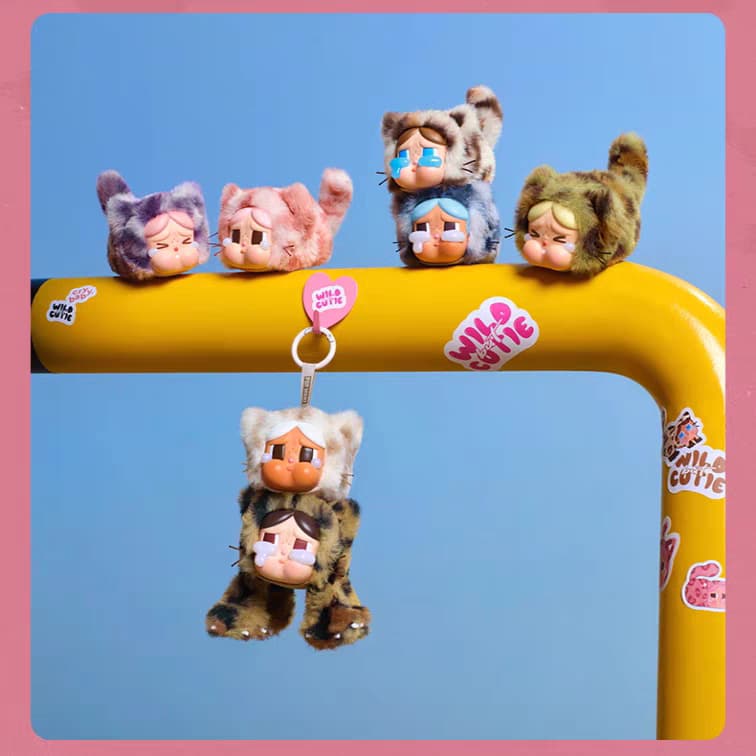 Blind Box POP MART CRYBABY - Wild But Cutie ( 1 box ) Authentic only full refund if proven fake