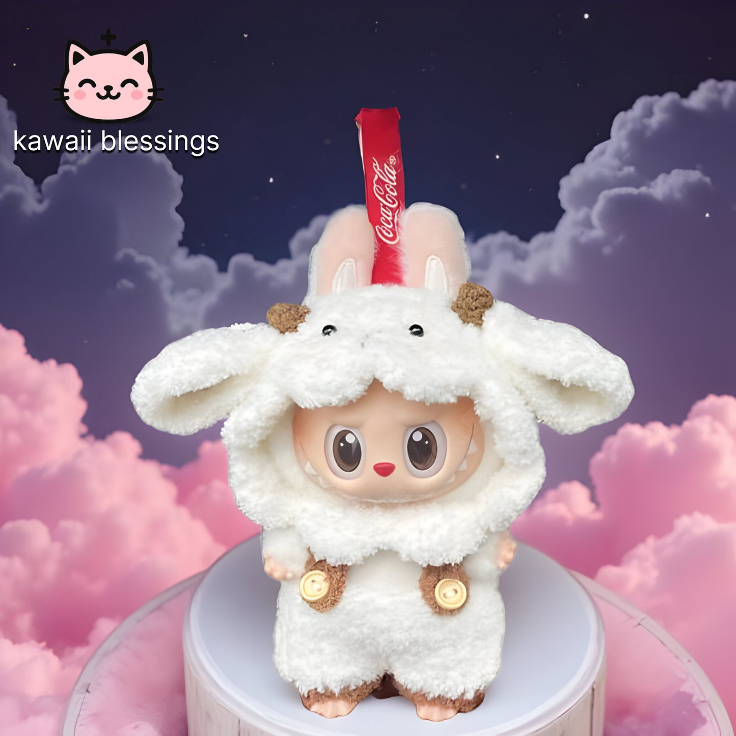 labubu sheep outfits (labubu not included)