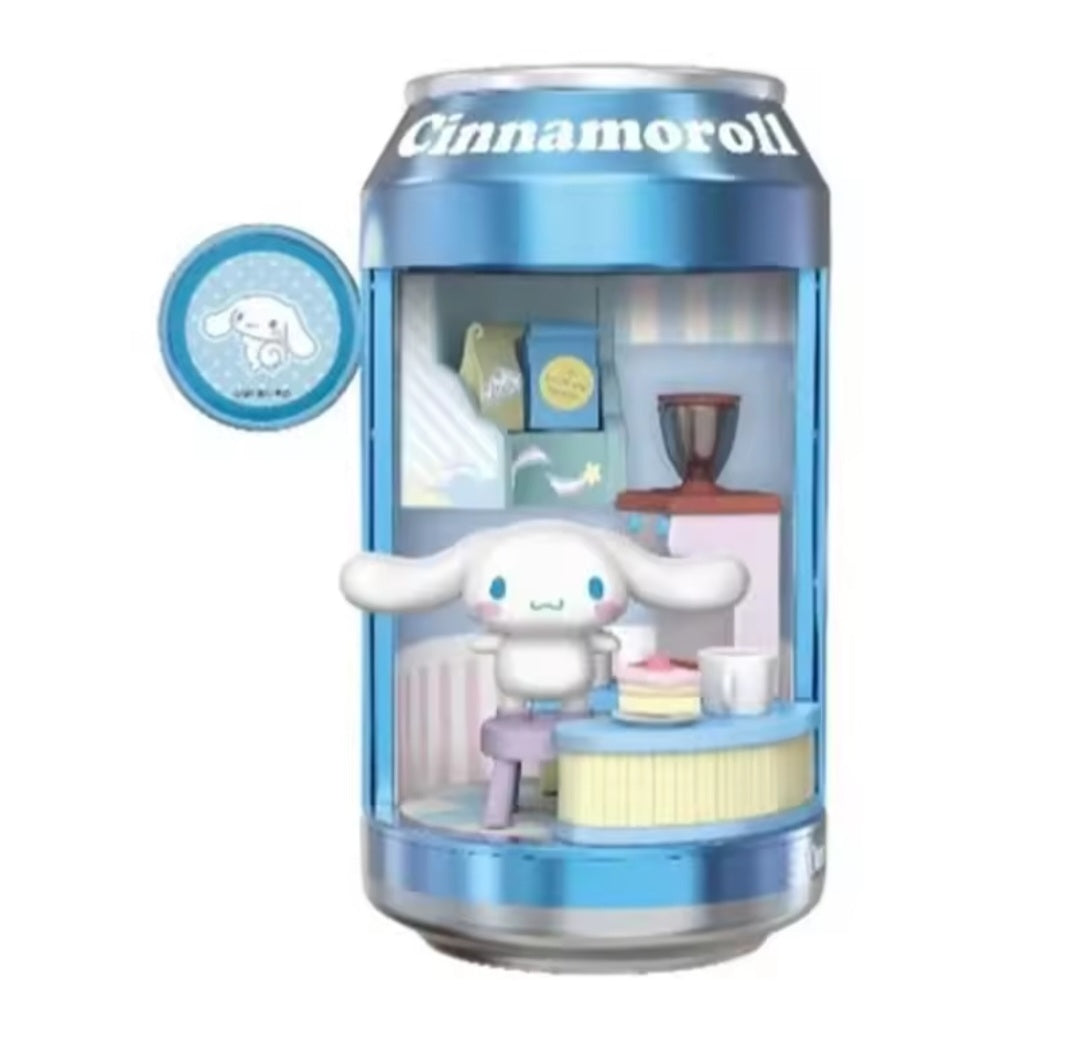 Official Sanrio Soda Can Dessert Shop ( 1 Blind Box)