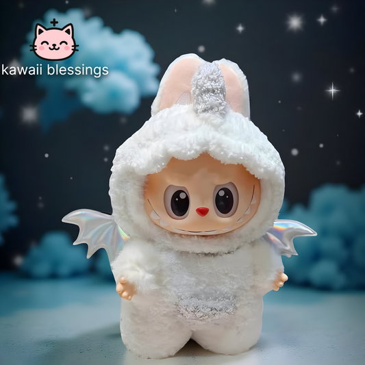 labubu outfits Zimomo (white dragon) labubu not included