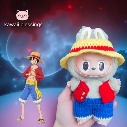labubu outfits (LUFFY) labubu not included