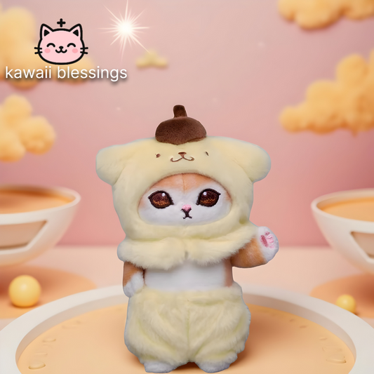 (Sanrio and Mofusand) Pompompurin Cat Plush