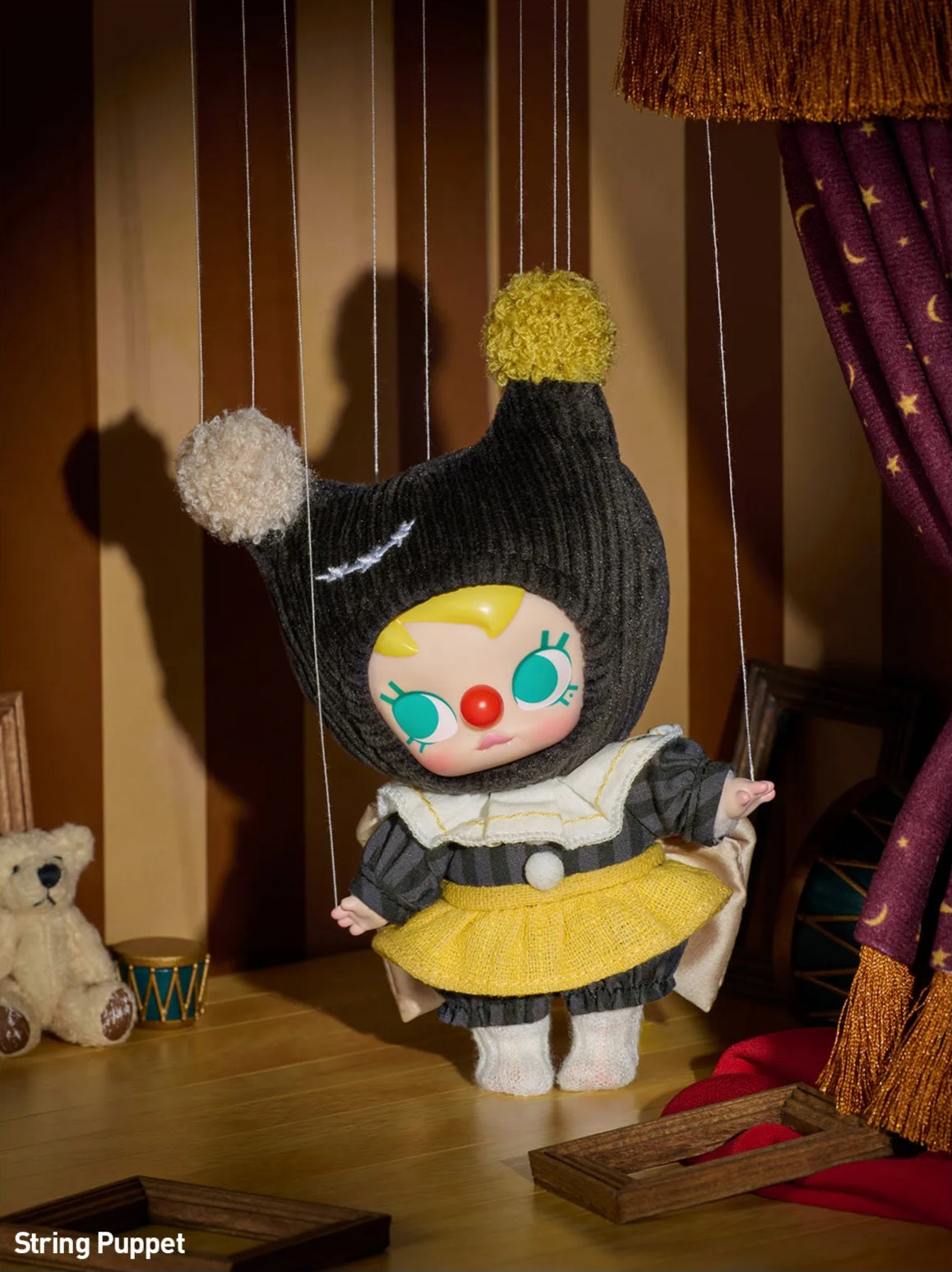 LABUBU (WHY SO SERIOUS) Series-Vinyl Plush Pendant Blind Box(Authentic only full refund if proven fake)