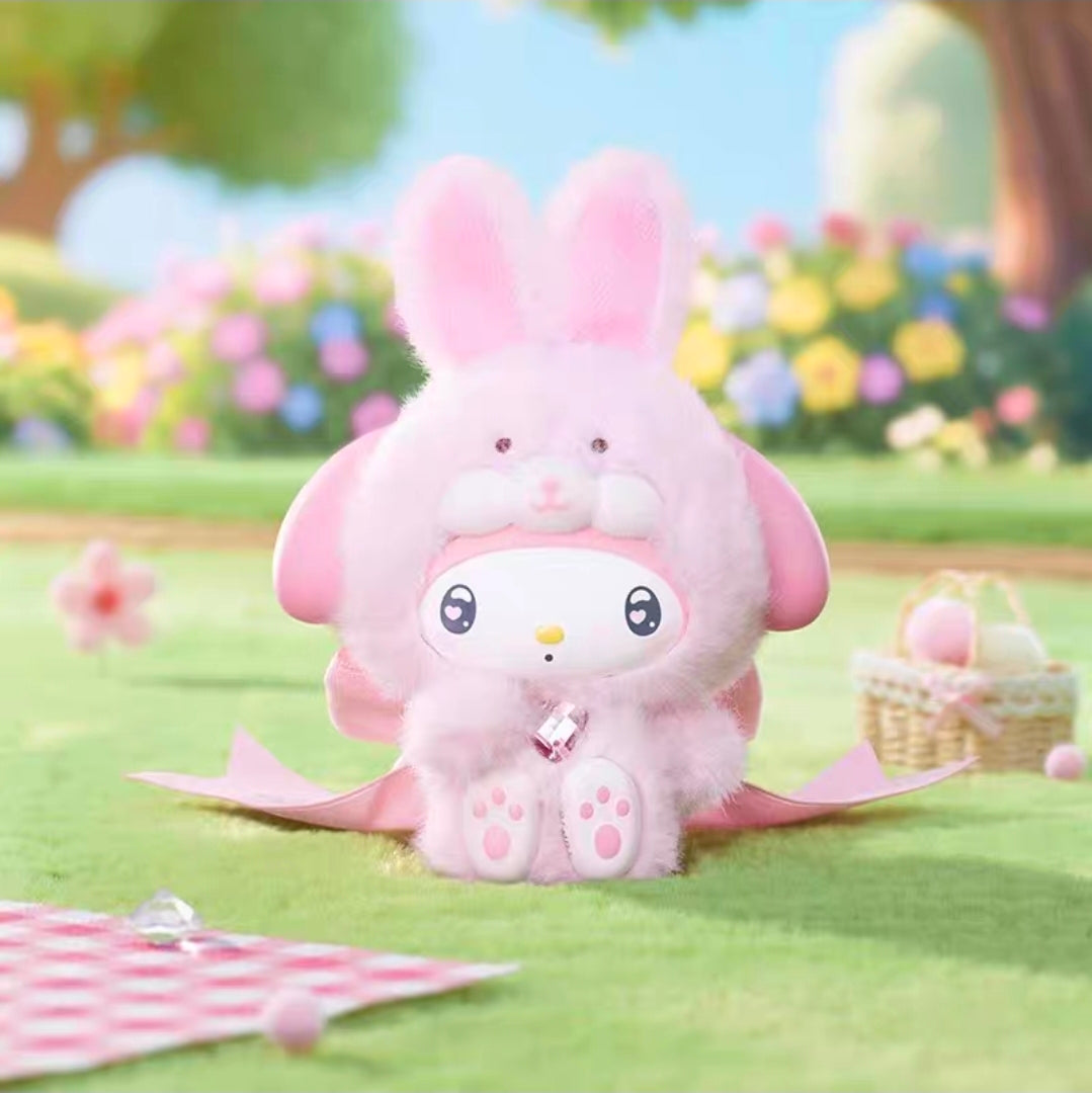 TOP TOY Sanrio Characters Diamond Bunny Baby Series Blind Box(Authentic only full refund if proven fake)