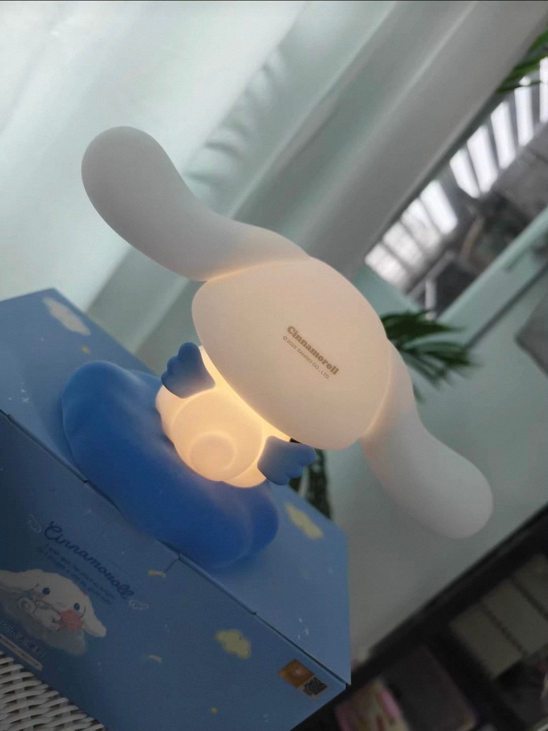 Cinnamoroll Angel Night Light Touch Silicone Lamp USB chargeable