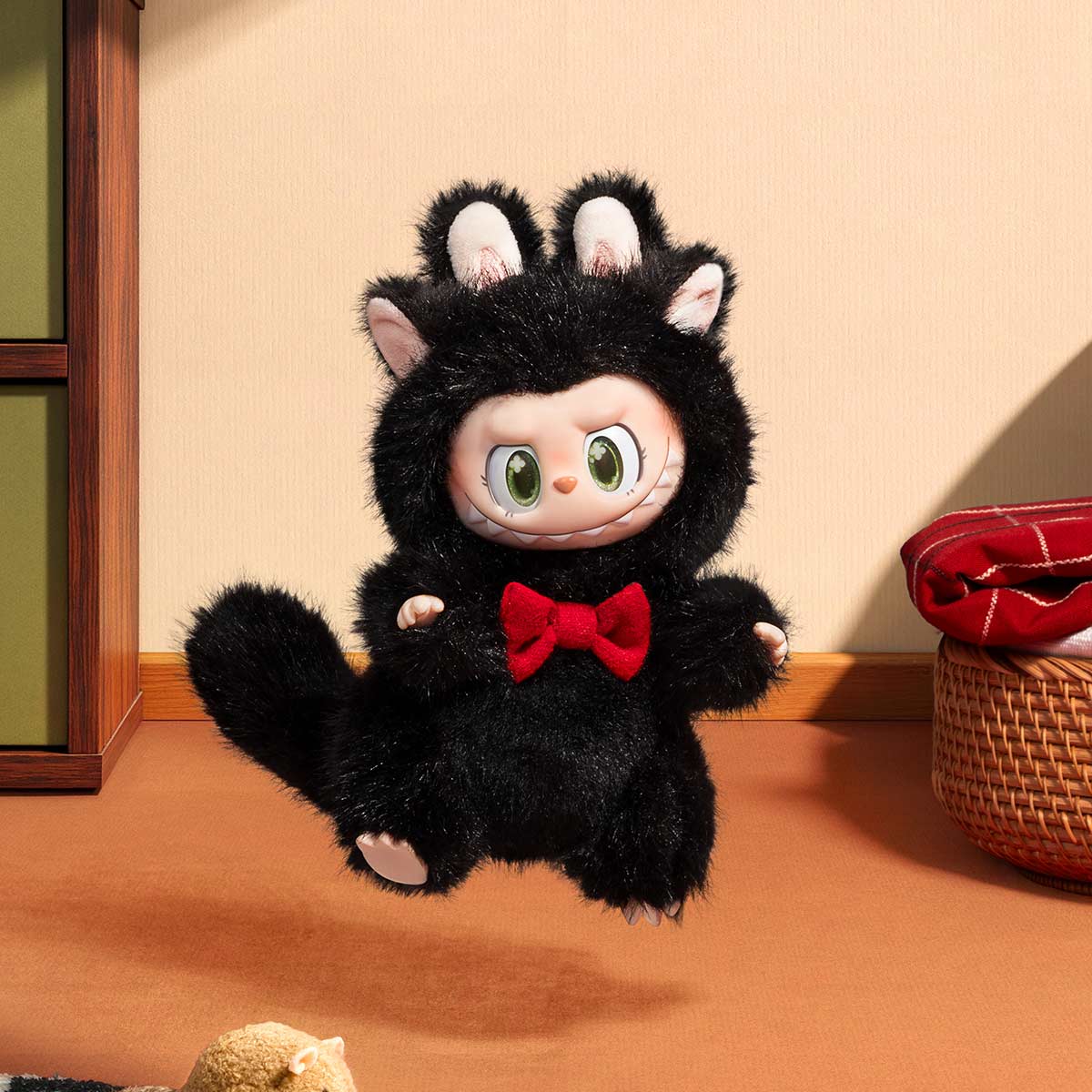 THE MONSTERS CAT MODE ON SERIES - Vinyl Plush Pendant Blind Box (PRE-ORDER) 1 Blind box