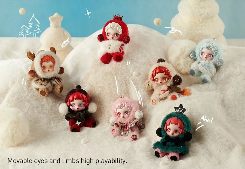 SKULLPANDA Winter Symphony Series Plush( 1 box) Authentic only full refund if proven fake
