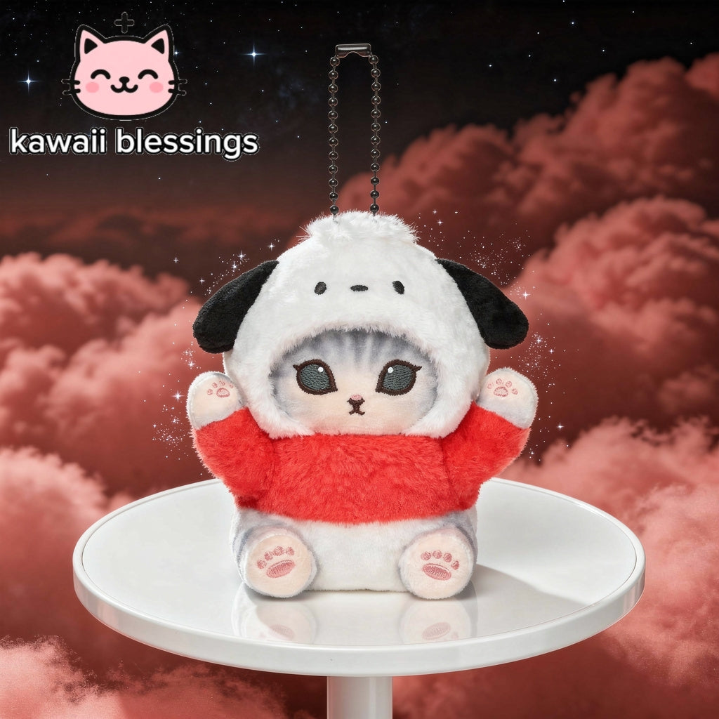 Mofusand x Sanrio Plush Keychain Mini mascot