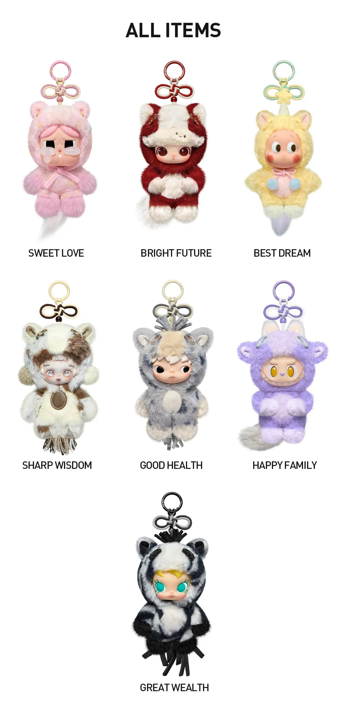 Have a Good Run Series - Plush Pendant 1 Blind Box