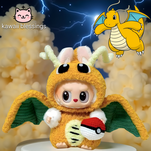 labubu outfits (dragonite) labubu not included