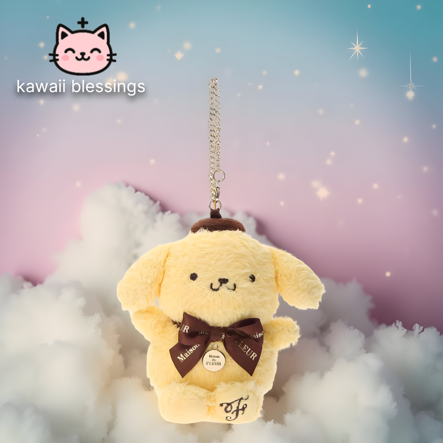 Maison de Fleur Sanrio Bag Pompompurin Charm (pre-order)