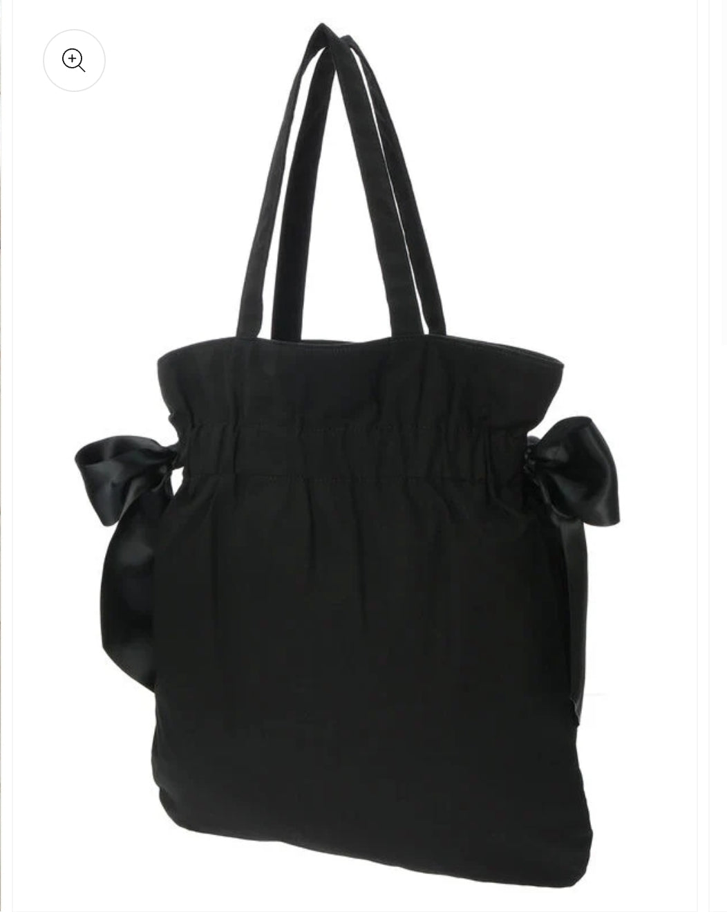 Maison de Fleur Sanrio Bag Kuromi Ribbon Tote Bag (charm not included)