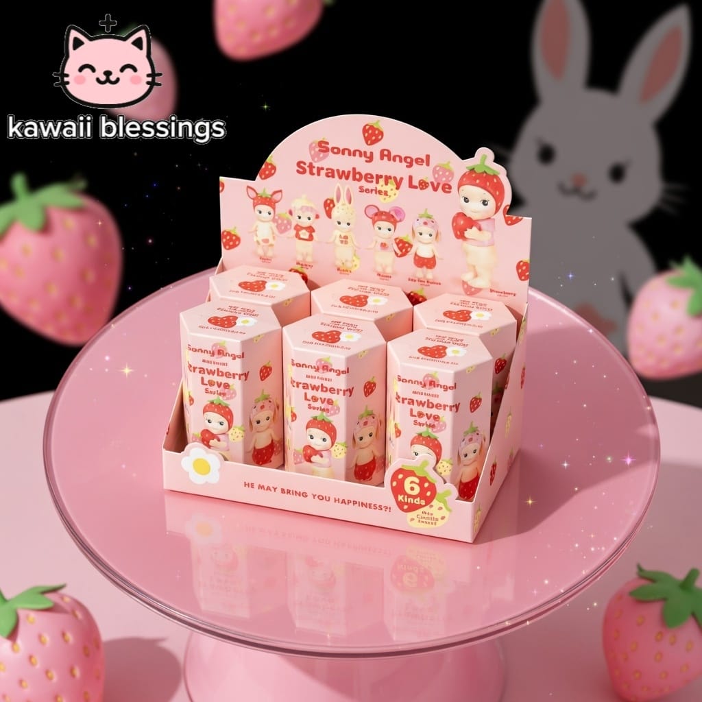 Sonny angel Strawberry Love Series (1 blind box)