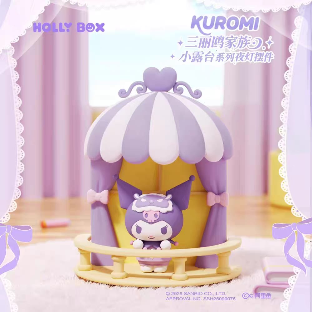 Sanrio Family Small Terrace Series Night Light Magnet Ornament