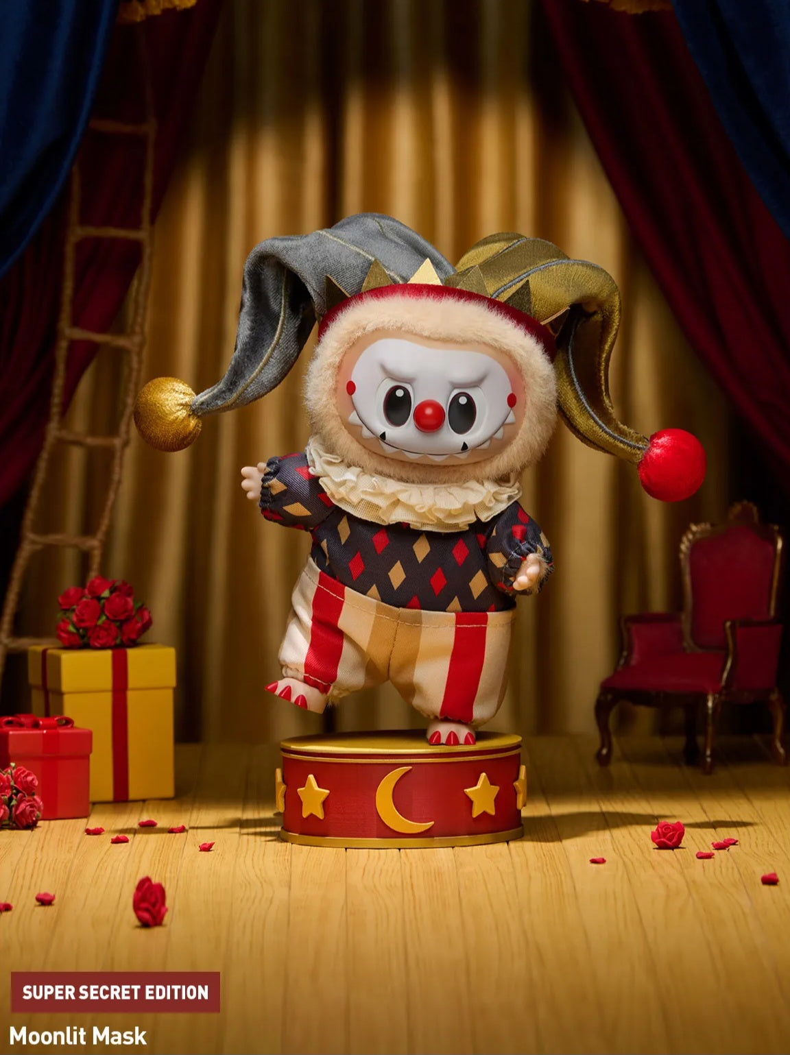 LABUBU (WHY SO SERIOUS) Series-Vinyl Plush Pendant Blind Box(Authentic only full refund if proven fake)